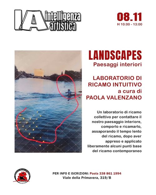 Laboratorio di ricamo intuitivo