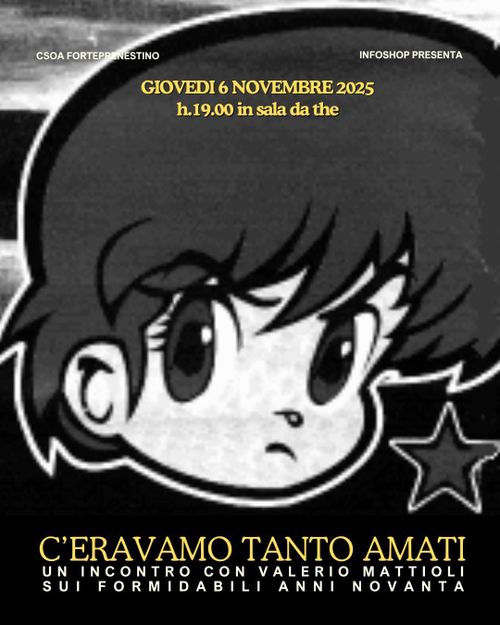 "C’ERAVAMO TANTO AMATI"
un incontro con Valerio Mattioli sui formidabili anni novanta