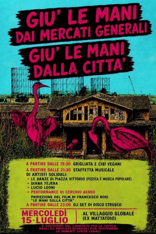 Giù le mani dai Mercati Generali