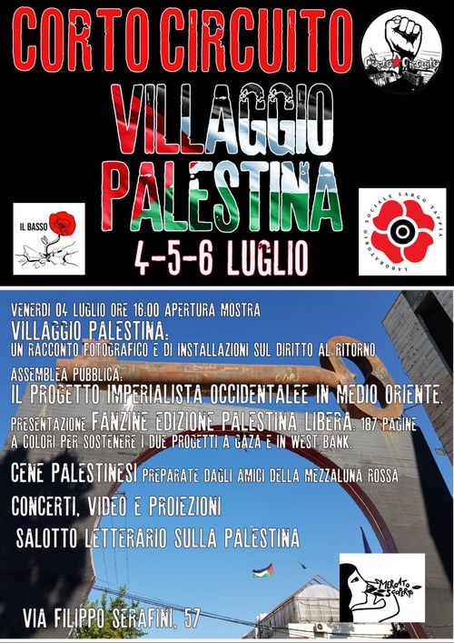 Mostra Villaggio Palestina