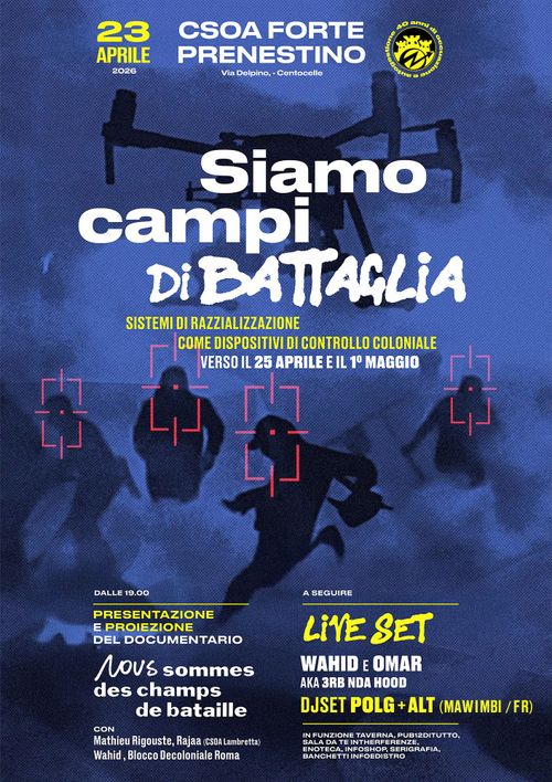 SIAMO CAMPI DI BATTAGLIA