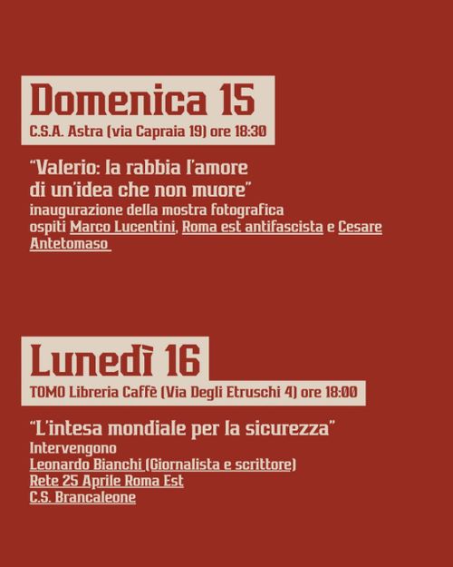 L'intesa mondiale per la sicurezza