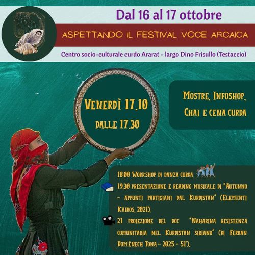 "Çand"- festival della cultura curda - Aspettando il festival Voce Arcaica #2