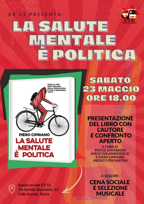 "La Salute Mentale è Politica" - Presentazione del libro