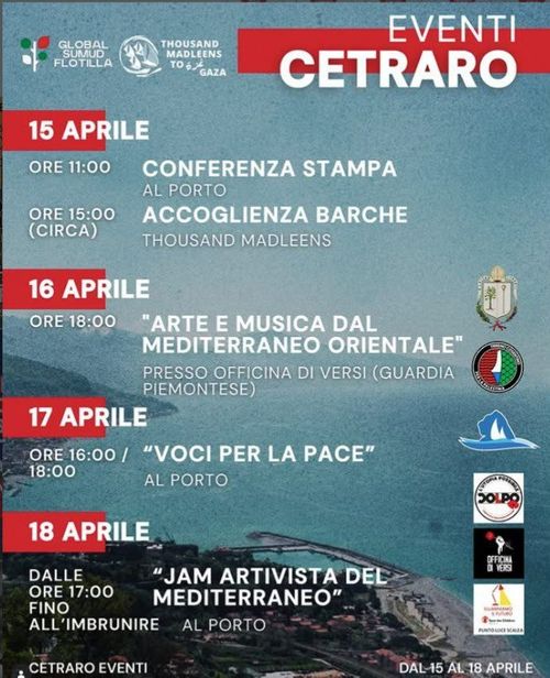 La Flotilla arriva a Cetraro!