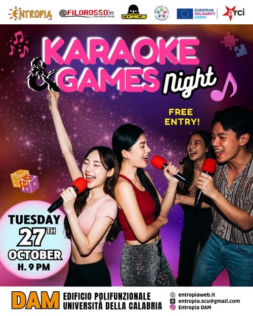 Karaoke & Games Night