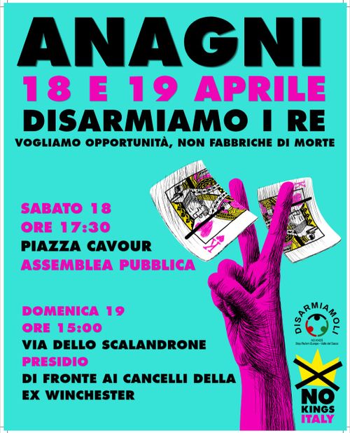 Disarmiamo i re - ANAGNI