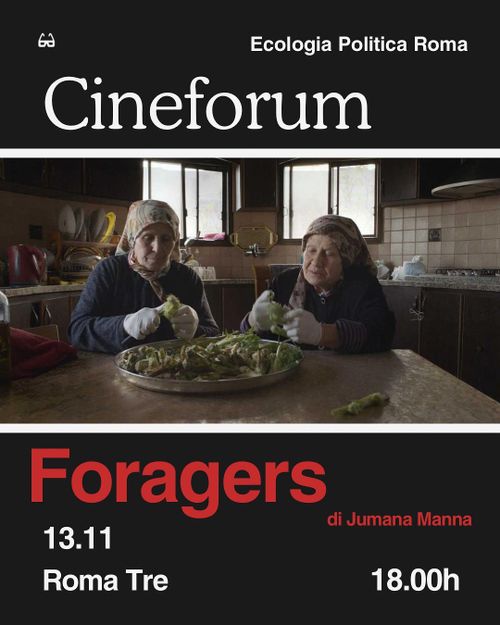 Cineforum “Foragers” di Jumana 