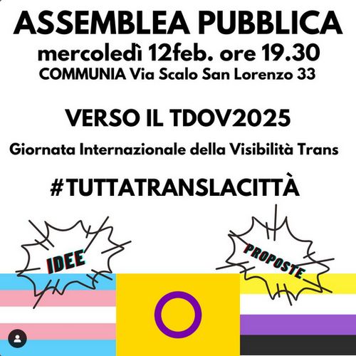 Assemblea rete Trans Roma 