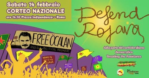 CORTEO NAZIONALE: Defend Rojava