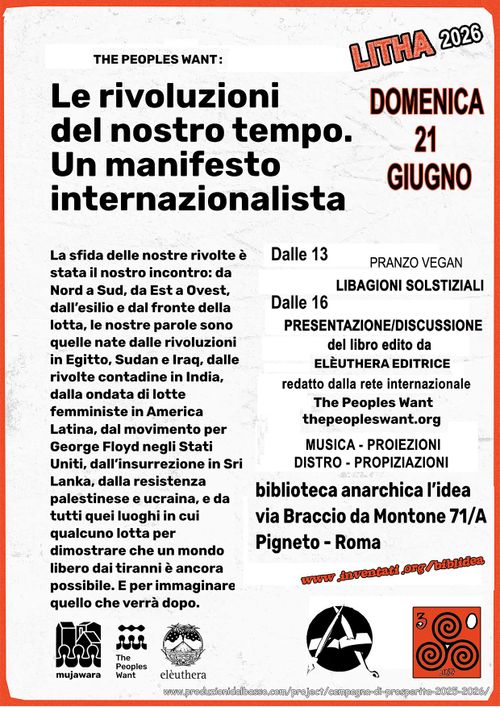 LITHA/SOLSTIZIO D’ESTATE  CON LE RIVOLUZIONI DEL NOSTRO TEMPO