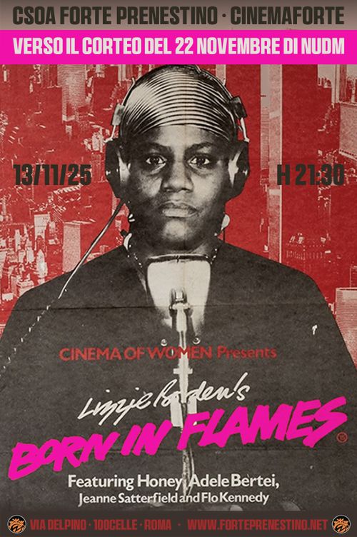 "Born in Flames"
di Lizzie Borden (1983)
VERSO IL 25 NOVEMBRE x NON UNA DI MENO