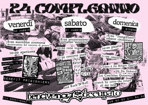 24° Compleanno Bencivenga Occupato
