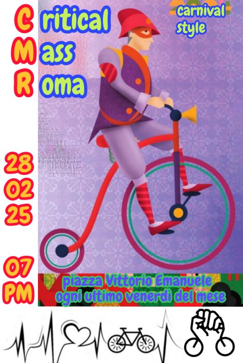 Critical Mass Roma: Carnival Style