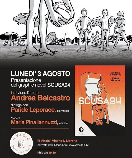 Presentazione della graphic novel SCUSA94