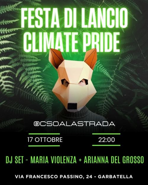 Climate Pride - Festa di lancio