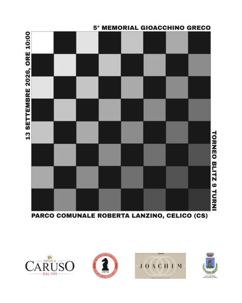 Memorial scacchistico Gioacchino Greco