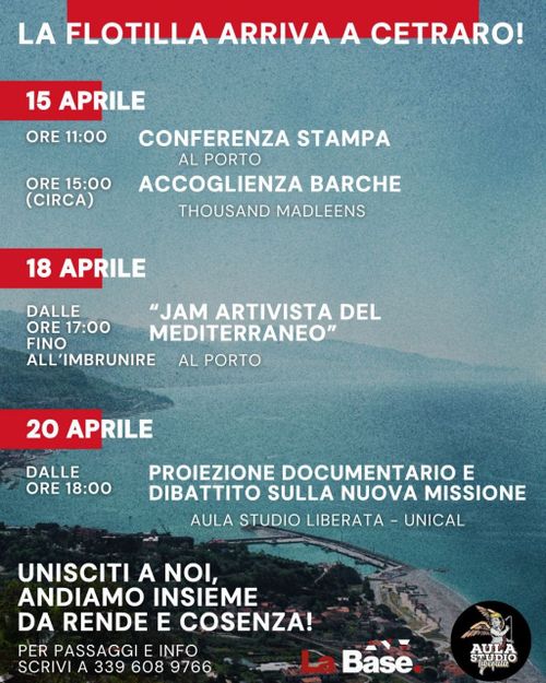 La Flotilla arriva a Cetraro!