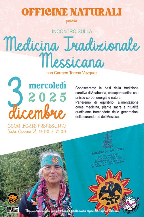 Officine Naturali presenta Medicina Tradizionale Messicana con Carmen Teresa Vazquez