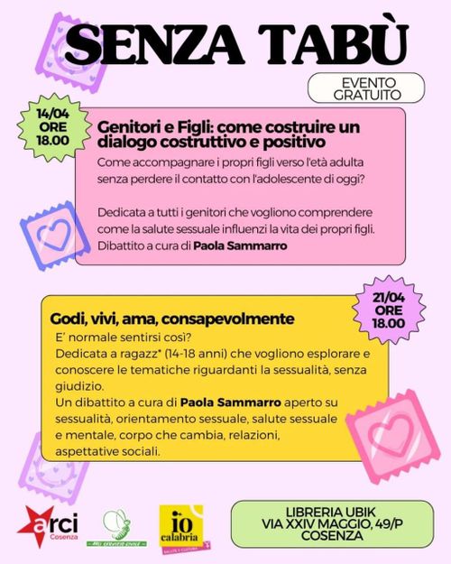 SENZA TABÙ - Incontro con adolescenti