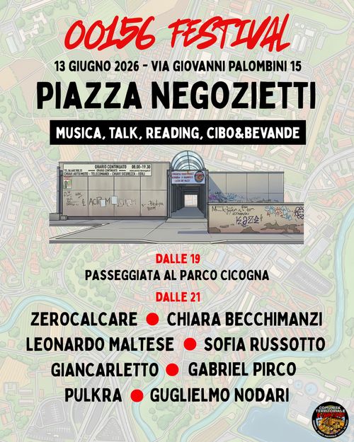 Piazza negozietti! Musica, talk, reading, cibo&bevande