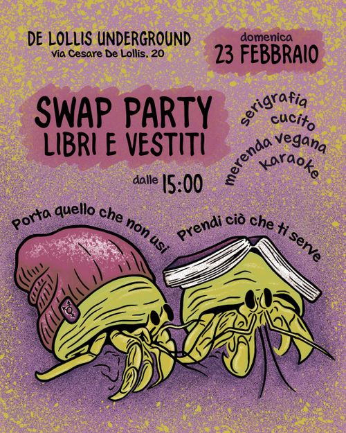 Swap Party: libri e vestiti