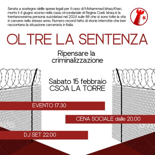 OLTRE LA SENTENZA- Ripensare la criminalizzazione