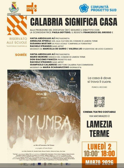 Calabria significa casa - Proiezione NYUMBA