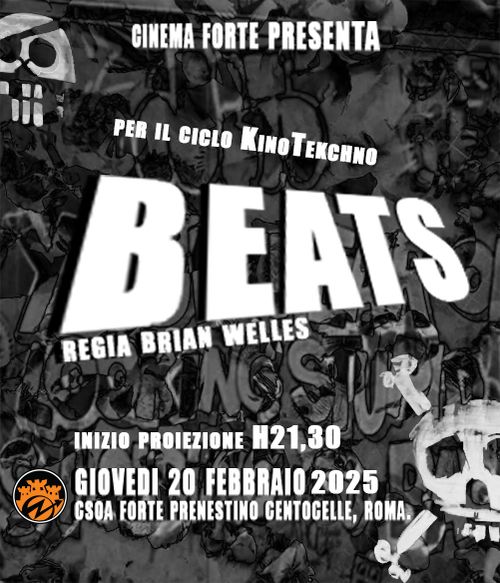 BEATS di Brian Welsh - per il ciclo "KinoTekno"