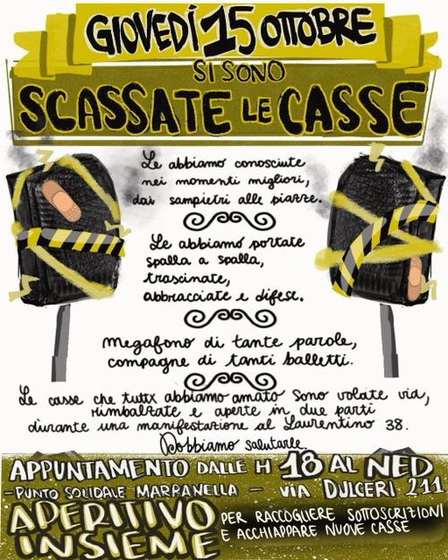 Si sono scassate le casse