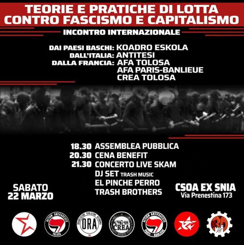 Teorie e Pratiche di Lotta Contro Fascismo e Capitalismo