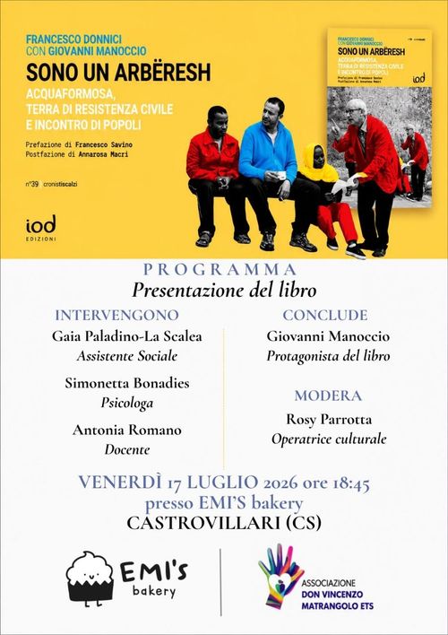 Presentazione del libro "Sono un Arberësh"