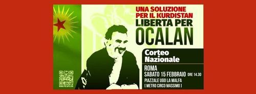 Corteo Nazionale: Libertà per Ocalan