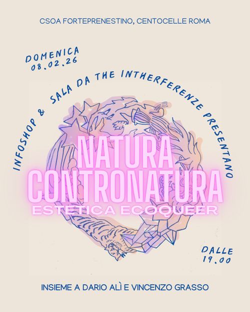 presentazione di "Natura contro natura. Estetica Ecoqueer"