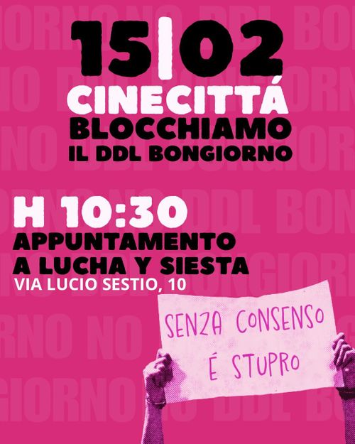 Blocchiamo il DDL Bongiorno 