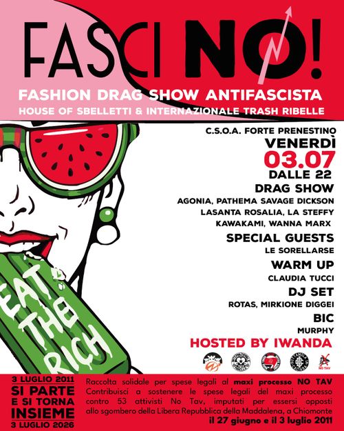 FasciNo! Fashion show antifascista 