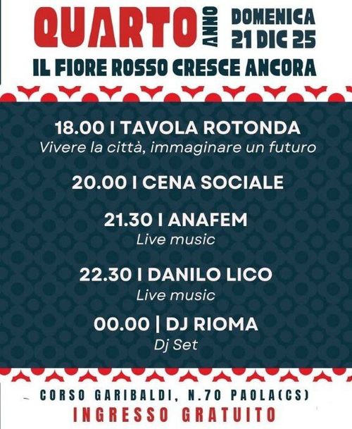 Il fiore cresce ancora - quarto anno