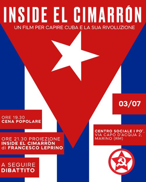 Proiezione - Inside El Cimarrón
