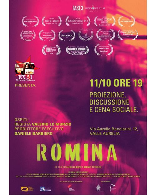 Proiezione e dibattito "Romina"