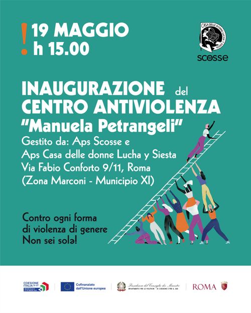 Inaugurazione Centro Antiviolenza "Manuela Pietrangeli"