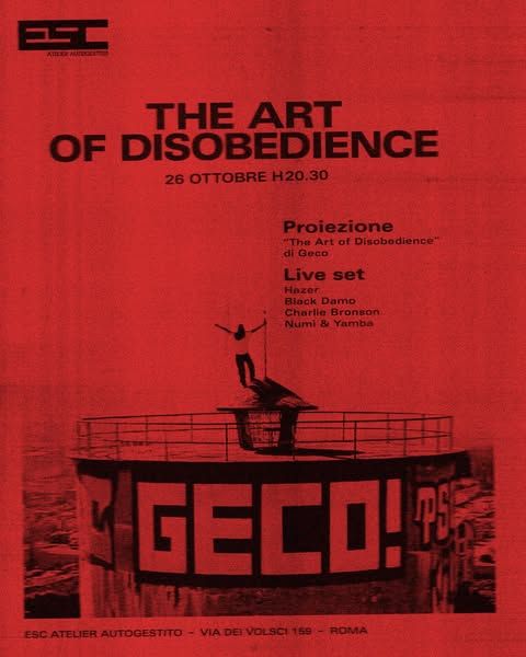 ART OF DISOBEDIENCE