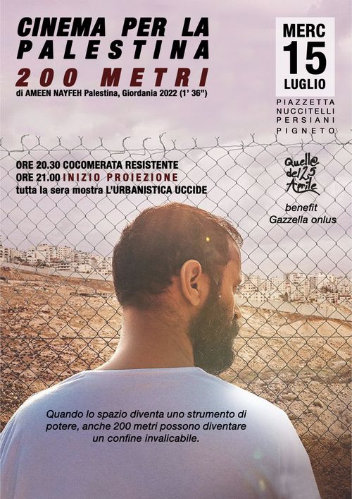 Cinema per la Palestina - 200 metri