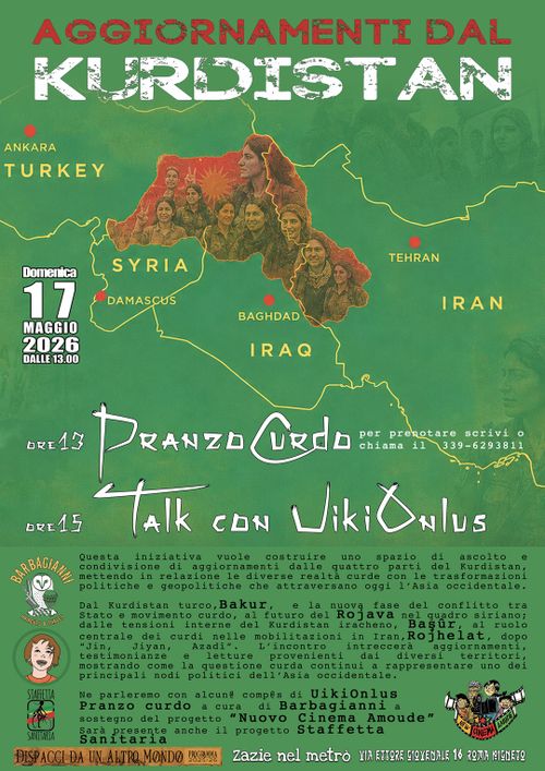 Aggiornamenti da Kurdistan