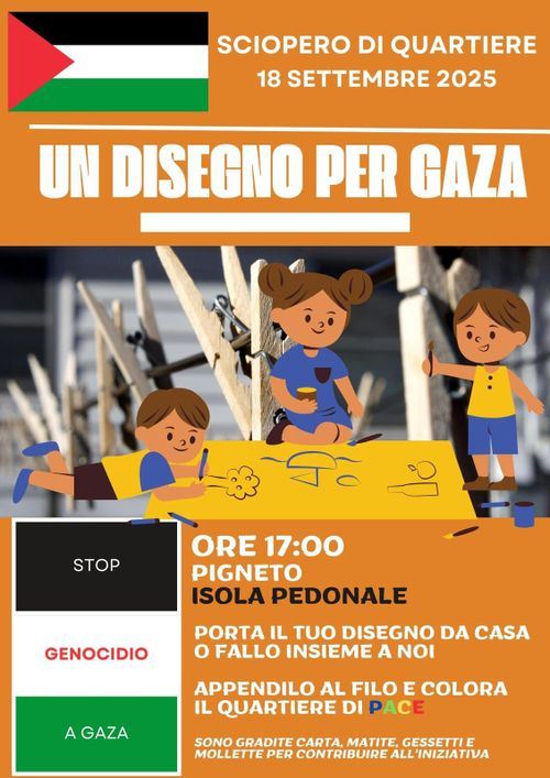 Un disegno per Gaza