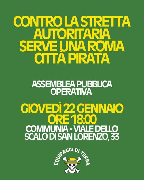 Assemblea equipaggi di terra