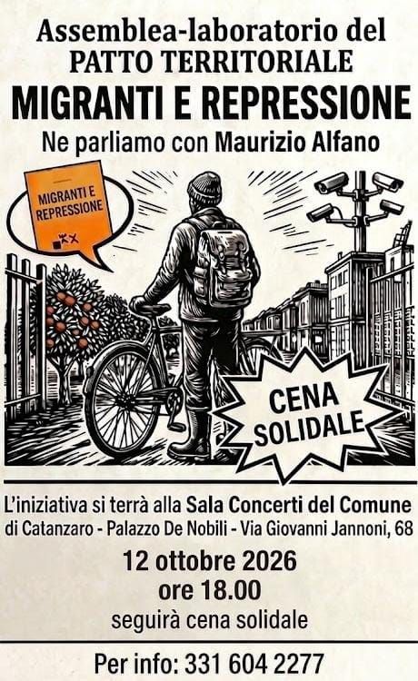 Presentazione libro "Migranti e repressione"