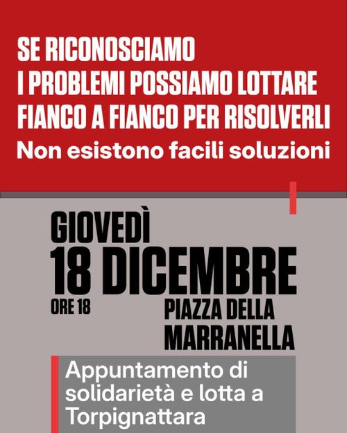 Se riconosciamo i problemi possiamo lottare fianco a fianco per risolverli