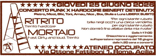 concerto hardcore - ateneo occupato