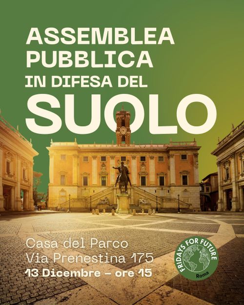 Assemblea Pubblica in Difesa del Suolo