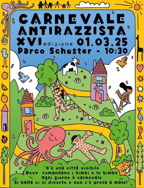 16° Carnevale Antirazzista di Roma Sud